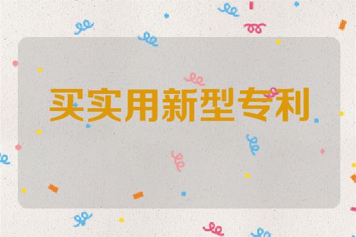 买实用新型专利  第1张
