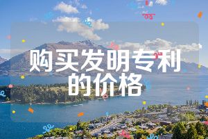购买发明专利的价格